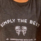 Simply the Bride | Simply the Best - Bachelorette Party Flowy Muscle Tanks